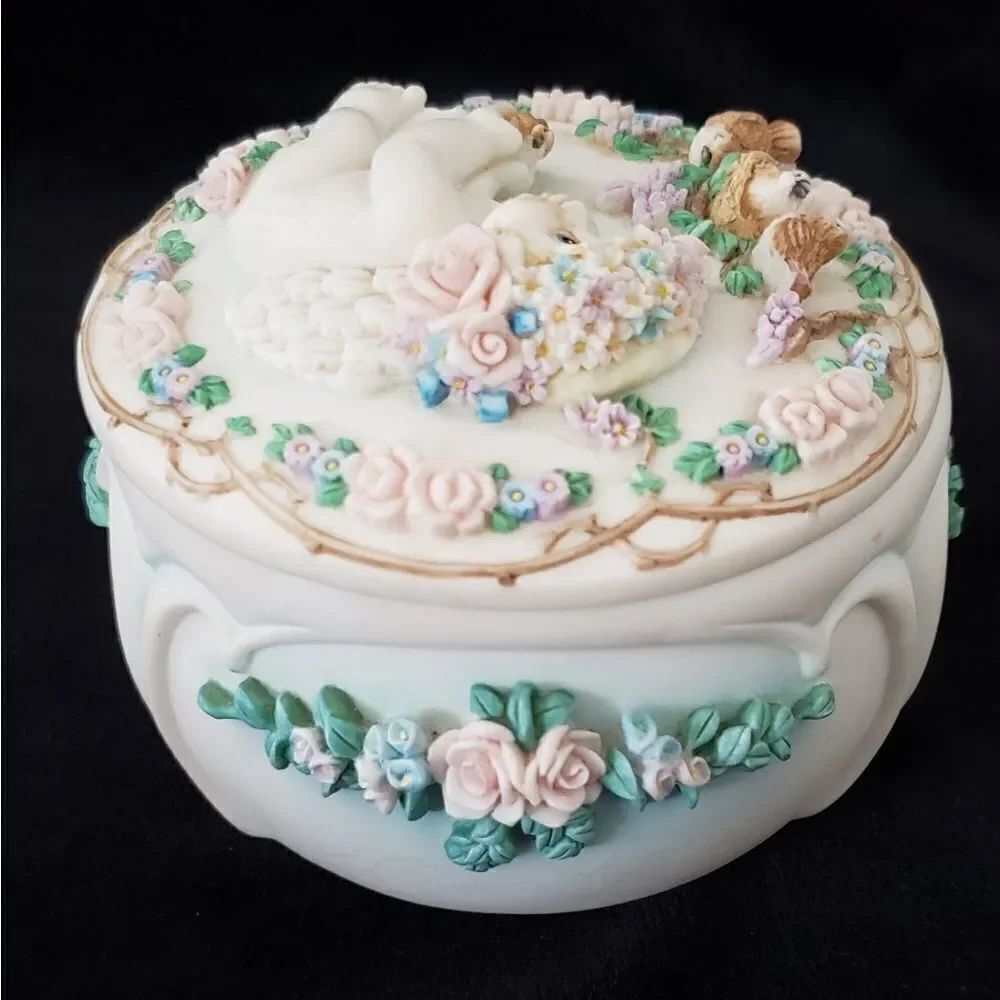Dreamsicles Music Trinket Box Hamilton Collection 1996 - Picture 3 of 7
